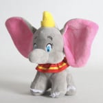 2 Dumbo el elefante de peluche azul y gris de Disney Material: Algodón