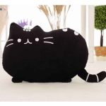 Lindo gato negro de felpa felpa Animales a7796c561c033735a2eb6c: Negro
