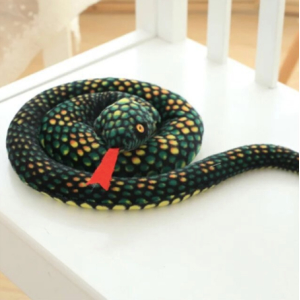 Animales de peluche serpiente pitón verde a7796c561c033735a2eb6c: Verde