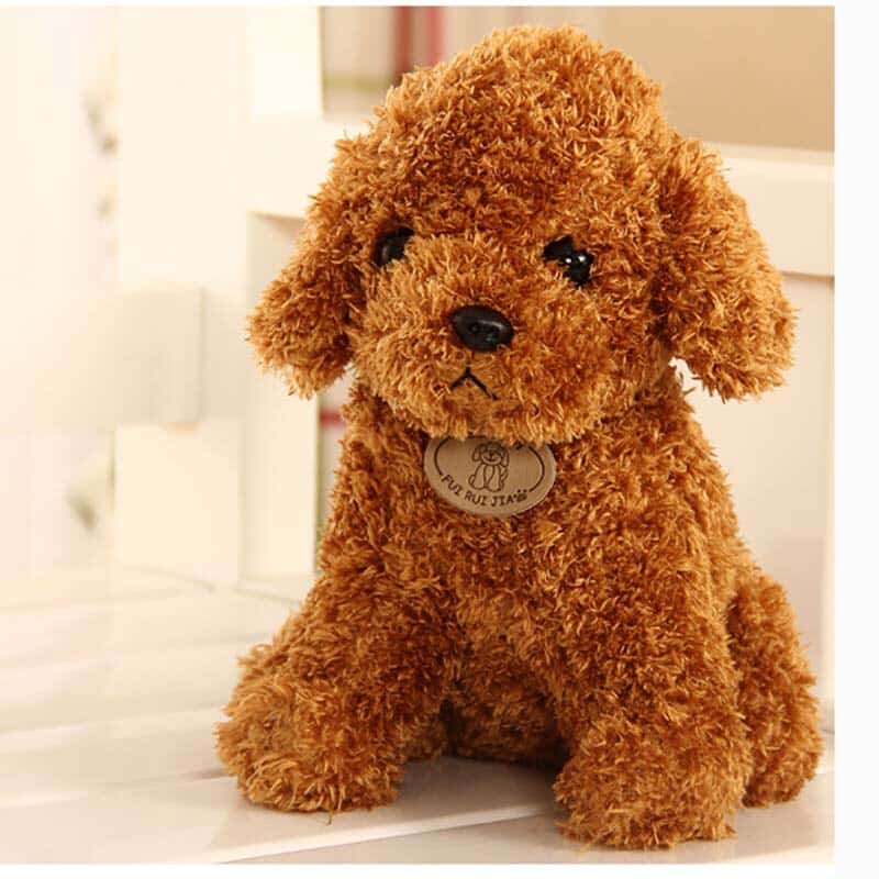 Peluche caniche camello • Mi Peluche
