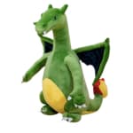 Dragón verde gigante de peluche 87aa0330980ddad2f9e66f: 30cm|60cm