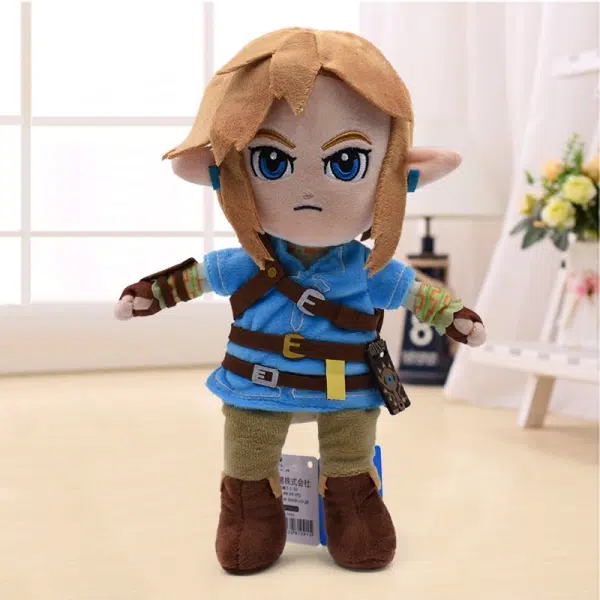 Peluche del videojuego Zelda Link Breath of the Wild Material: Algodón