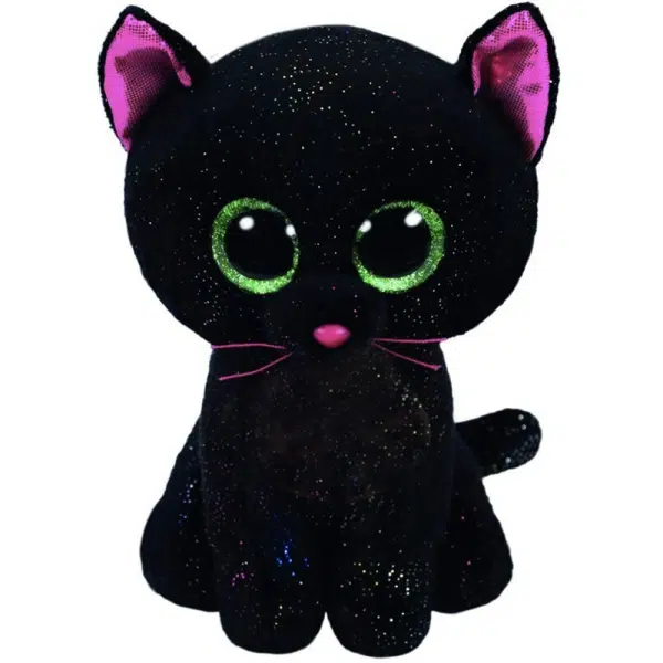 TY Gato negro Peluche de Halloween Animales de peluche Materiales: Algodón