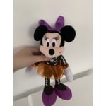 2 Peluches de Halloween de Mickey y Minnie Peluche de Disney Peluche de Minnie Material: Algodón