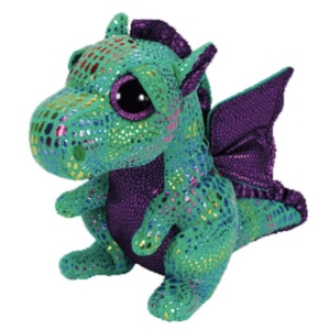 TY Dragón Peluche Verde y Púrpura Dragón Fantástico a7796c561c033735a2eb6c: Verde|Púrpura
