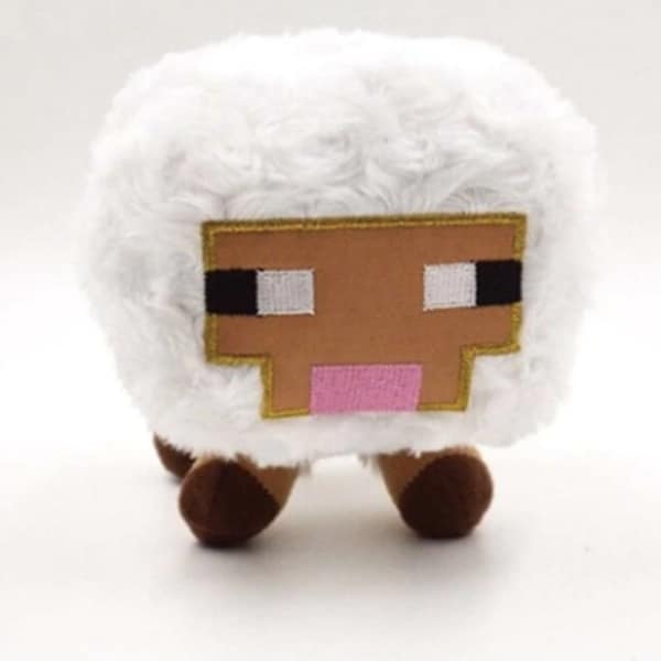 Peluche de oveja de Minecraft Peluche de videojuego de Minecraft Material: Algodón