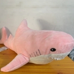 Tiburón gigante rosa Ballena Peluche Animales 87aa0330980ddad2f9e66f: 100cm|15cm|45cm|60cm|80cm