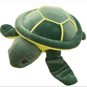 Peluche tortuga verde peluche animal Materiales: Algodón