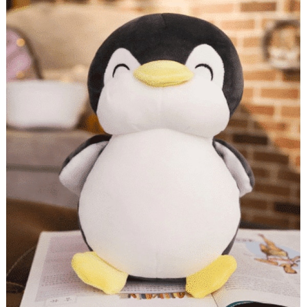 Peluche pingüino sonriente negro 87aa0330980ddad2f9e66f: 30cm|45cm|55cm