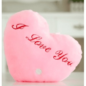 Almohada rosa I Love You Peluche San Valentín Edad: > 3 años