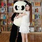 Simpático panda gigante de felpa Material: Algodón