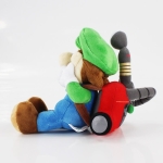 Peluche Luigi aterrorizado Peluche Mario Material: Algodón