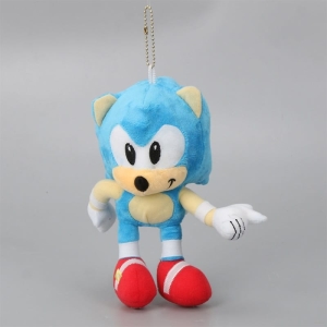 Llavero Sonic Hedgehog Peluche Sonic Material: Algodón