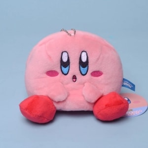Peluche Kirby Mejilla Roja Peluche Kirby de videojuego Material: Algodón