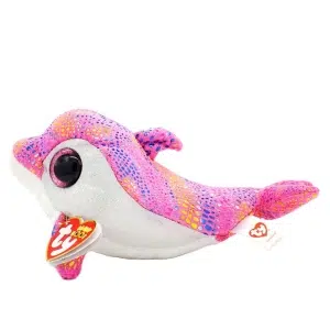 Ty - sombrero de felpa, ojos grandes, delfín rosa, Colección Animal, juguetes de muñecas de peces de aguas profundas, regalo de cumpleaños de navidad, 15CM Sin categorizar a75a4f63997cee053ca7f1: 15cm