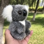 Pequeño koala de felpa, muy mono, tamaño 16 cm, juguete, aventura, muñeco, regalo perfecto para un cumpleaños o Navidad, recién llegado, novedad, 2020, Sin categoría a75a4f63997cee053ca7f1: 12cm|16cm