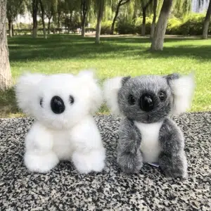 Pequeño koala peludo Peluche animal Koala a7796c561c033735a2eb6c: Blanco|Negro