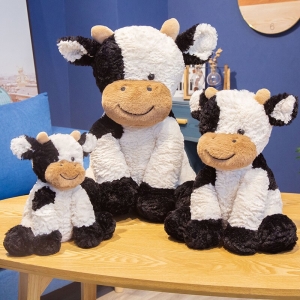 Nuevo peluche de vaca de dibujos animados Kawaii suave y cómodo para niños, ideal como regalo de cumpleaños o Navidad Sin categorizar a75a4f63997cee053ca7f1: unos 25cm|unos 35cm|unos 50cm|unos 70cm