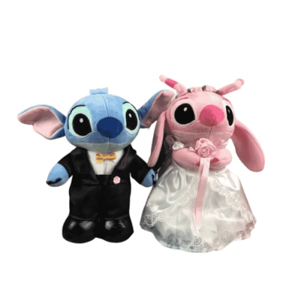 Peluche Disney Stitch y Angel de Boda a7796c561c033735a2eb6c: Azul|Rosa