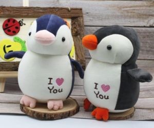 Te quiero pingüino peluche San Valentín a7796c561c033735a2eb6c: Azul|Negro|Rosa