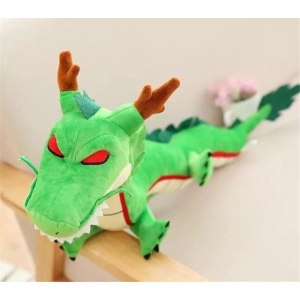 Fantástico dragón chino de felpa Tamaño: 100 cm Color: Verde