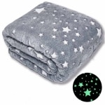 Estrella fluorescente a cuadros claros Tamaño: 100x70cm