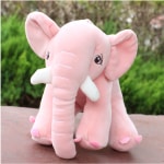 Muñeca elefante de felpa suave, 23cm, 1 pieza, lindo juguete de felpa, muñeca bebé, regalo de cumpleaños y navidad para niños Animales elefante de felpa a7796c561c033735a2eb6c: GRIS|Rosa