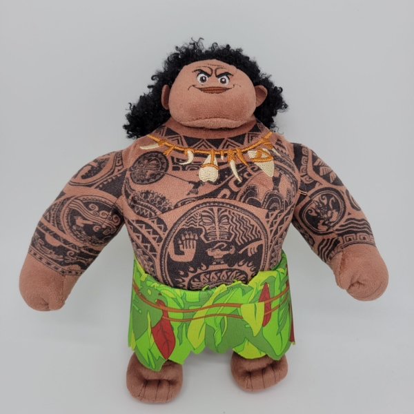 Peluche Moana Maui totalmente tatuado de los dibujos animados de Disney
