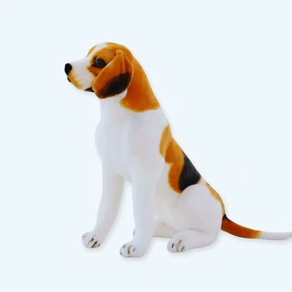 Peluche gigante de perro sentado en tres colores • Mi Peluche