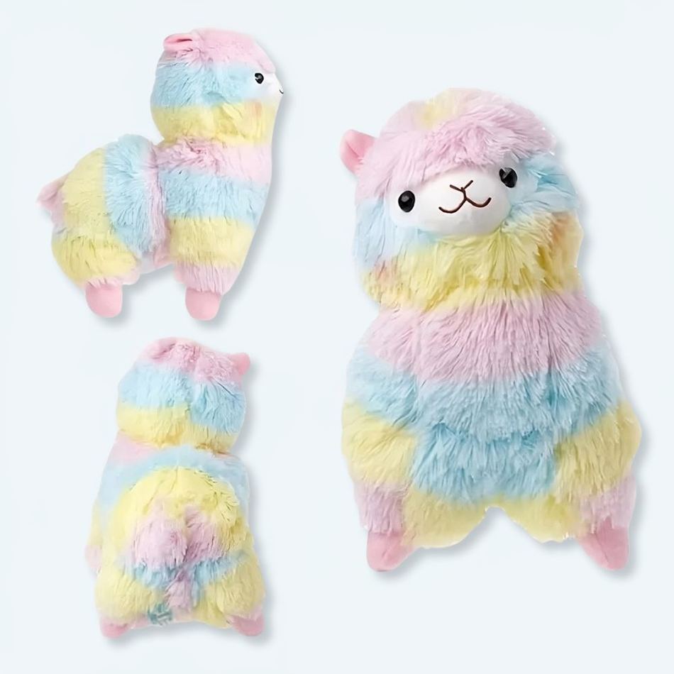 Juguete Alpaca Peluche Arcoiris Llama Alpaca Peluche Llama