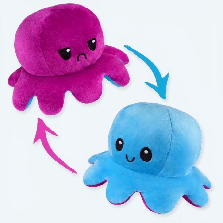 Peluche pulpo reversible Octopus • Mi Peluche