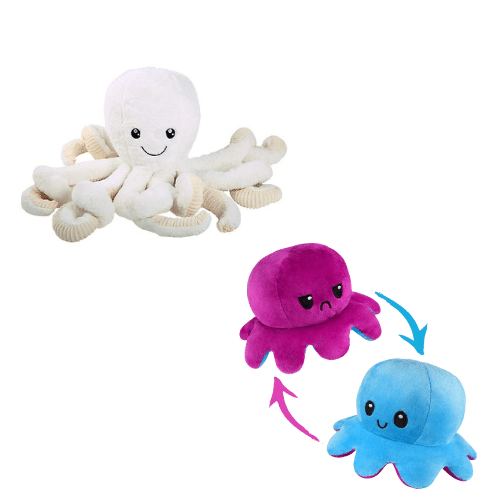 Walmart Pulpo Que Cambia De Color Peluche Simpático Paquete De Peluches De  Pulpo • Mi Peluche