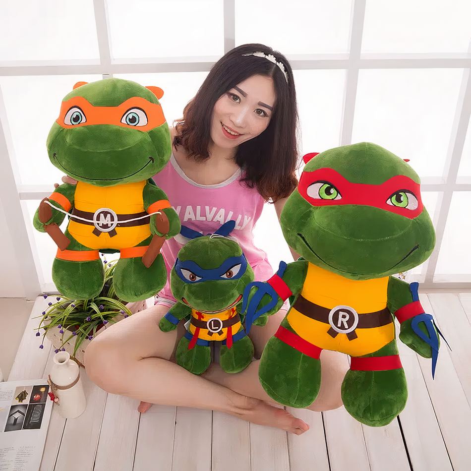 Peluche Animal Crossing Peluche Tortugas Ninja Tmnt Michelangelo Mattel  Cuutopia | Cuotas Sin Interés Peluche Escudo Tortuga, image size:950x950
