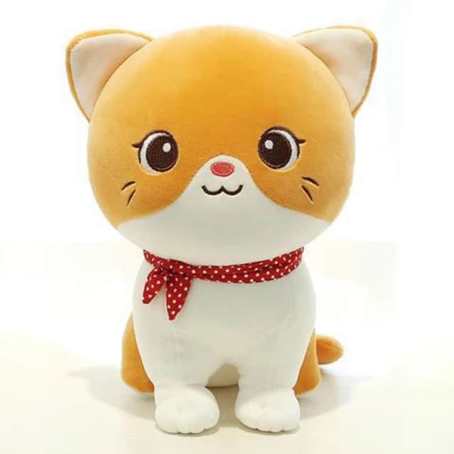 Calico Gatito De Peluche Reversible Lindo Juguete De Peluche De